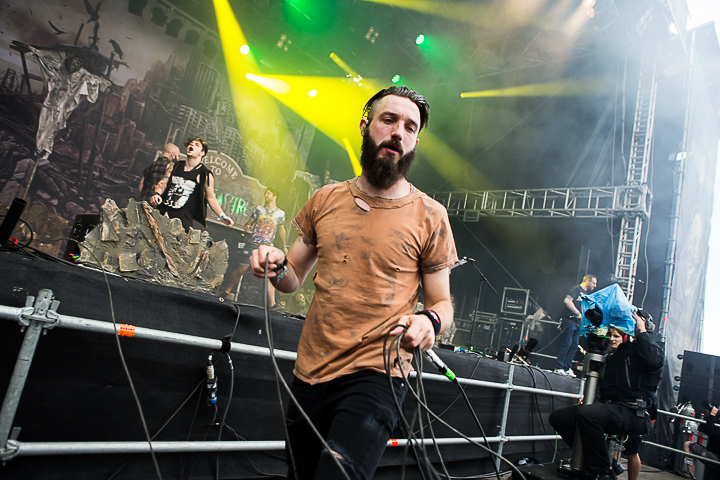 Caliban @ Summer Breeze 2014, picture 20, photographed by Dorien Goetschalckx - FrontView Magazine