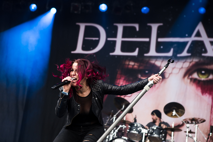 Delain @ Summer Breeze 2014, picture 3, photographed by Dorien Goetschalckx - FrontView Magazine