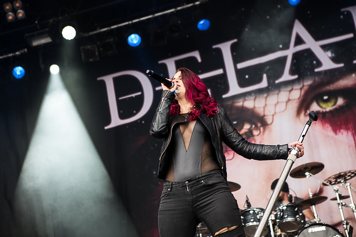 Delain @ Summer Breeze 2014, picture 7, photographed by Dorien Goetschalckx - FrontView Magazine