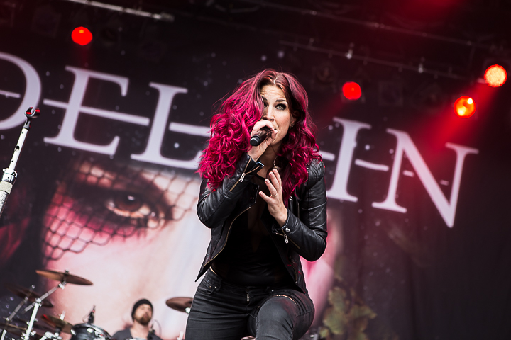 Delain @ Summer Breeze 2014, picture 9, photographed by Dorien Goetschalckx - FrontView Magazine