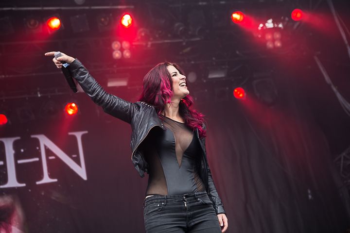 Delain @ Summer Breeze 2014, picture 14, photographed by Dorien Goetschalckx - FrontView Magazine