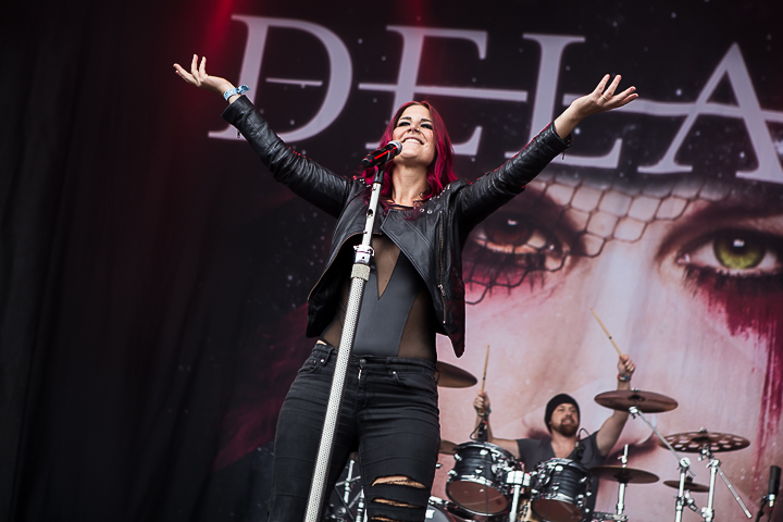 Delain @ Summer Breeze 2014, picture 16, photographed by Dorien Goetschalckx - FrontView Magazine