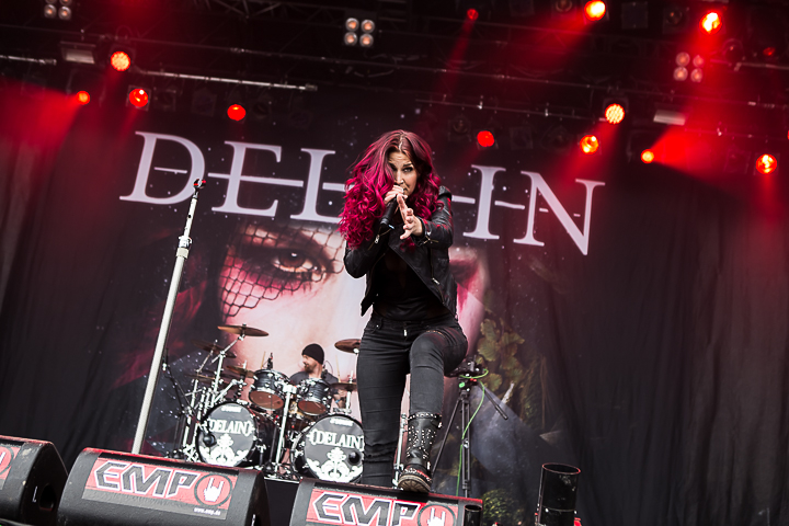 Delain @ Summer Breeze 2014, picture 19, photographed by Dorien Goetschalckx - FrontView Magazine