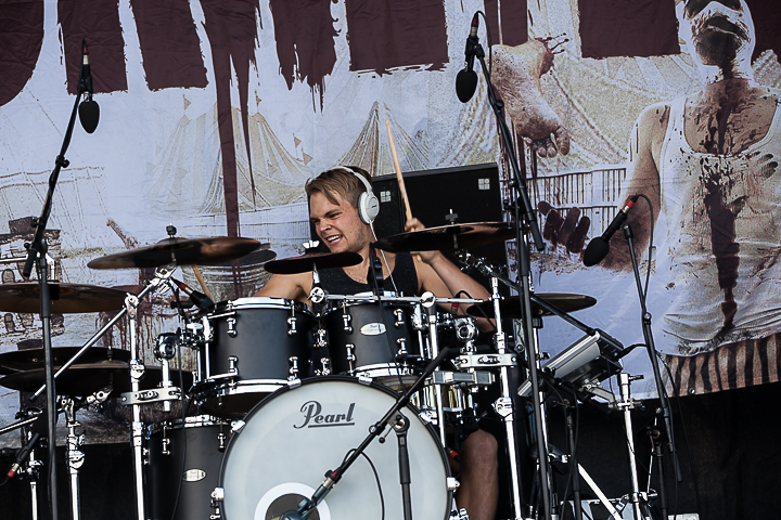 Hackneyed @ Summer Breeze 2014, picture 1, photographed by Dorien Goetschalckx - FrontView Magazine