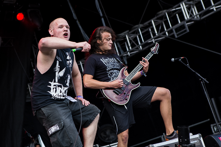 Hackneyed @ Summer Breeze 2014, picture 12, photographed by Dorien Goetschalckx - FrontView Magazine