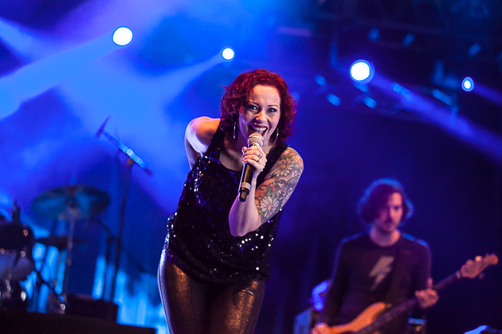 Anneke Van Giersbergen @ Summer Breeze 2014, picture 1, photographed by Dorien Goetschalckx - FrontView Magazine