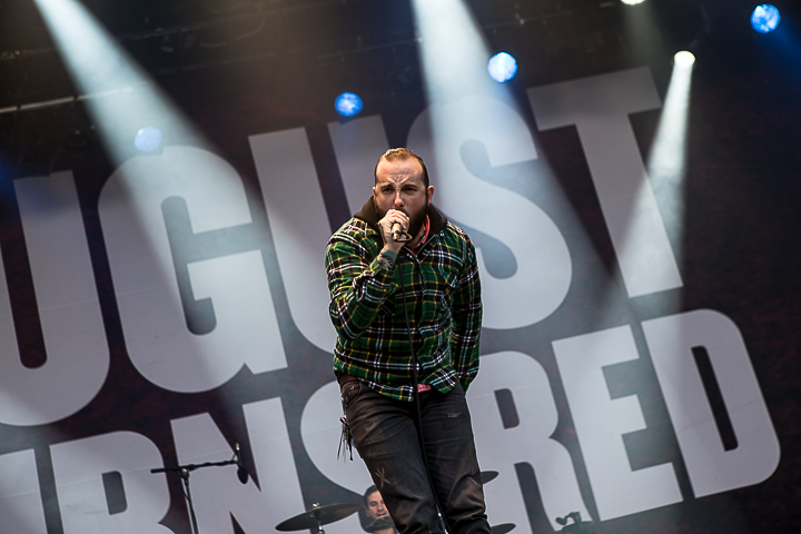 August Burns Red @ Summer Breeze 2014, foto 1, foto's door Dorien Goetschalckx - FrontView Magazine