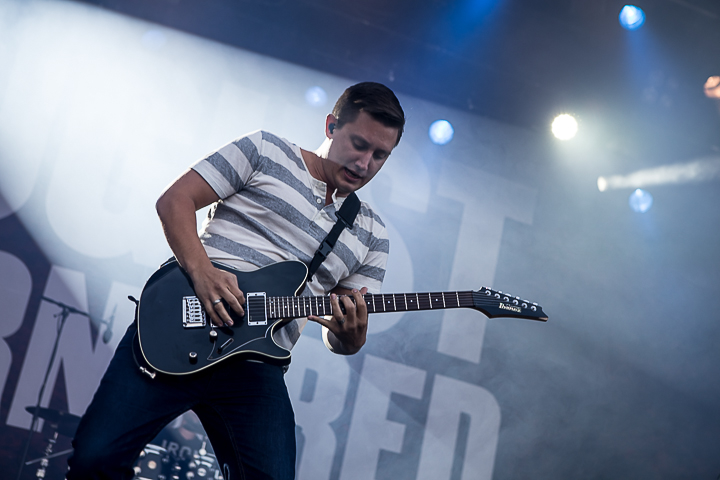 August Burns Red @ Summer Breeze 2014, foto 2, foto's door Dorien Goetschalckx - FrontView Magazine
