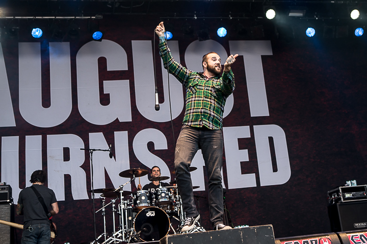 August Burns Red @ Summer Breeze 2014, foto 6, foto's door Dorien Goetschalckx - FrontView Magazine