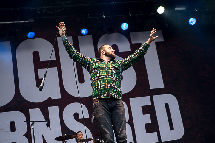 August Burns Red @ Summer Breeze 2014, foto 8, foto's door Dorien Goetschalckx - FrontView Magazine