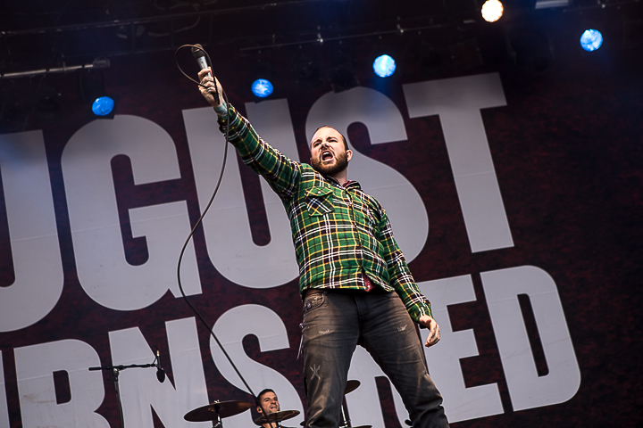 August Burns Red @ Summer Breeze 2014, foto 9, foto's door Dorien Goetschalckx - FrontView Magazine