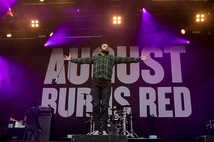 August Burns Red @ Summer Breeze 2014, foto 22, foto's door Dorien Goetschalckx - FrontView Magazine
