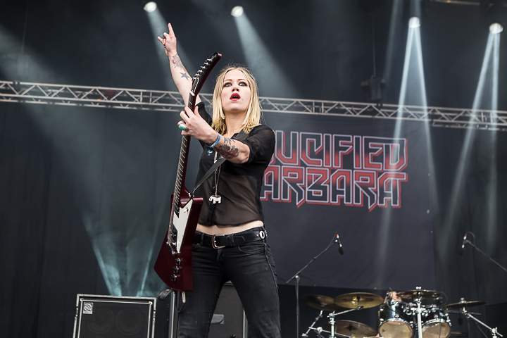 Crucified Barbara @ Summer Breeze 2014, picture 5, photographed by Dorien Goetschalckx - FrontView Magazine