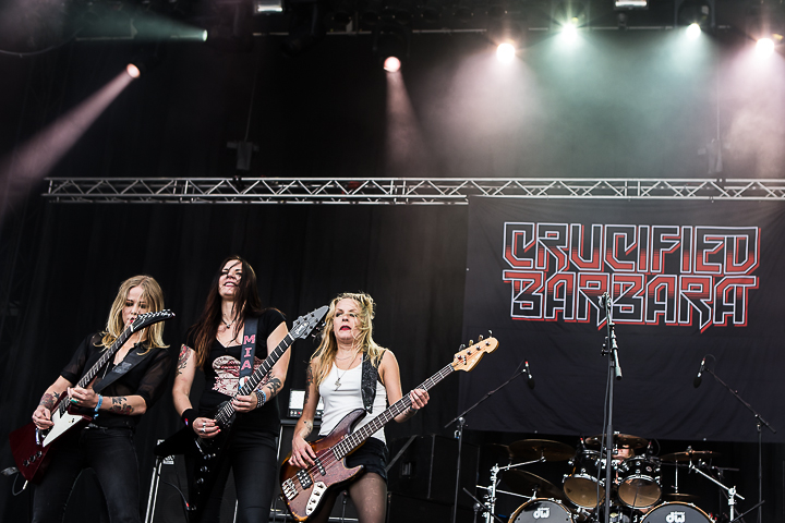 Crucified Barbara @ Summer Breeze 2014, picture 12, photographed by Dorien Goetschalckx - FrontView Magazine