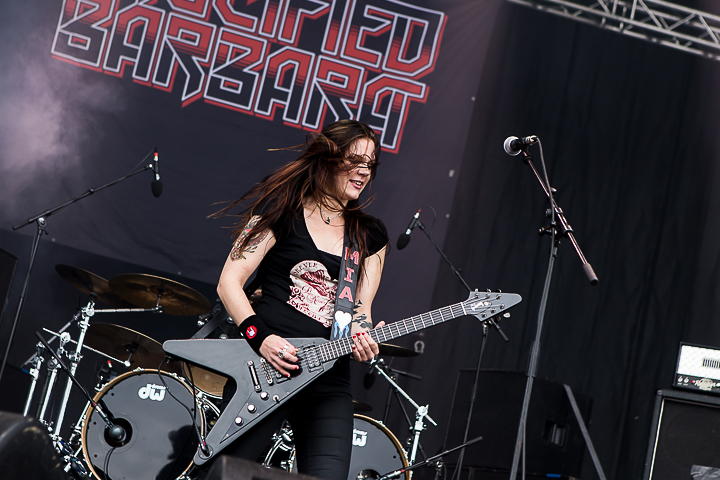 Crucified Barbara @ Summer Breeze 2014, picture 14, photographed by Dorien Goetschalckx - FrontView Magazine