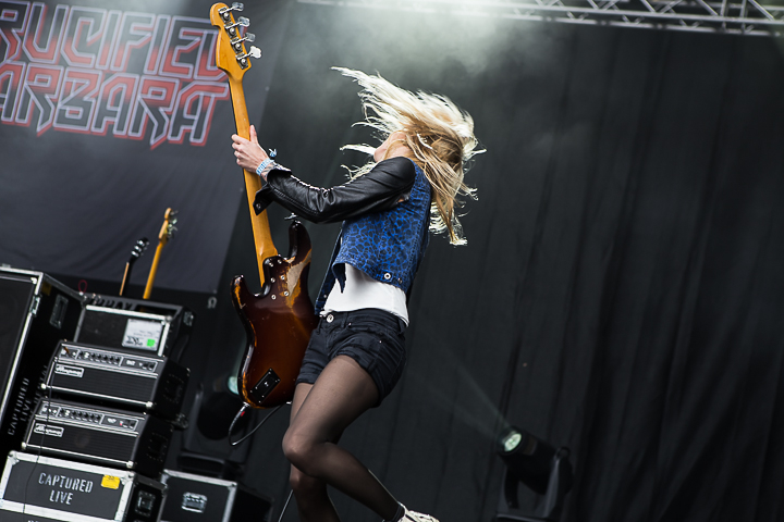 Crucified Barbara @ Summer Breeze 2014, picture 15, photographed by Dorien Goetschalckx - FrontView Magazine