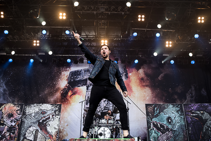 Callejon @ Summer Breeze 2014, picture 1, photographed by Dorien Goetschalckx - FrontView Magazine