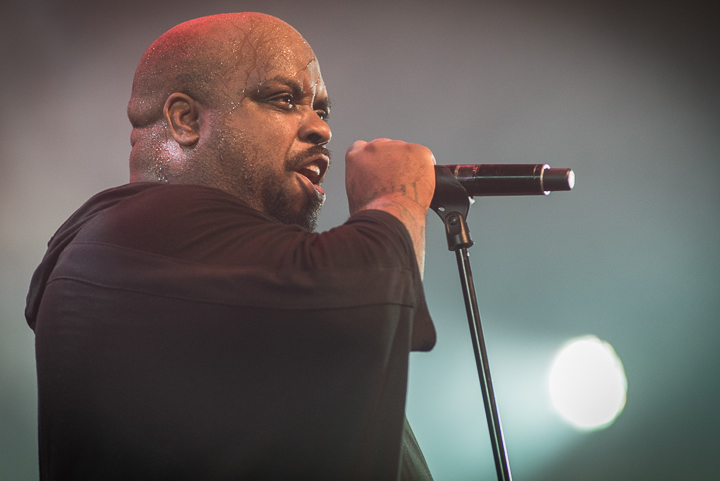 Ceelo Green @ Feest in het Park 2014, picture 1, photographed by Jan van Hecke - FrontView Magazine