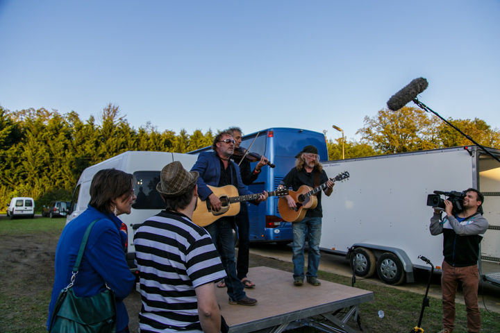 The Levellers @ Boerenrock 2014, foto 1, foto's door Tristan Herftijd - FrontView Magazine