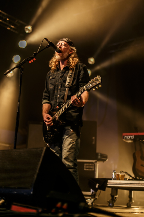 The Levellers @ Boerenrock 2014, foto 3, foto's door Tristan Herftijd - FrontView Magazine