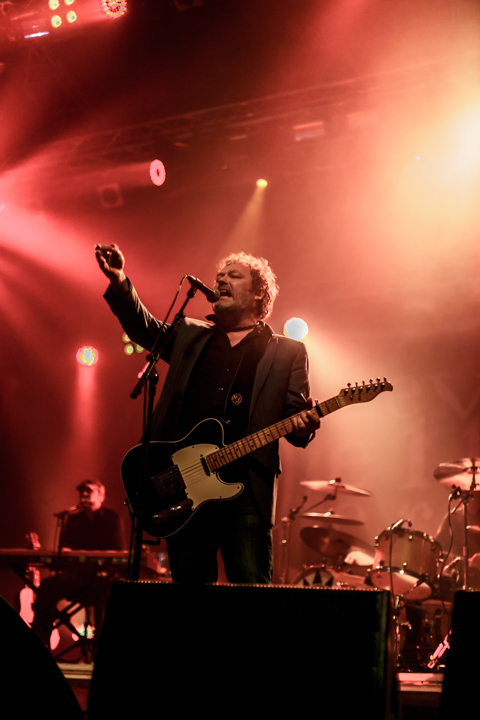 The Levellers @ Boerenrock 2014, foto 8, foto's door Tristan Herftijd - FrontView Magazine