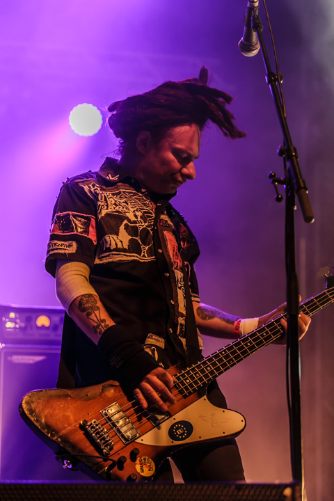 The Levellers @ Boerenrock 2014, foto 25, foto's door Tristan Herftijd - FrontView Magazine