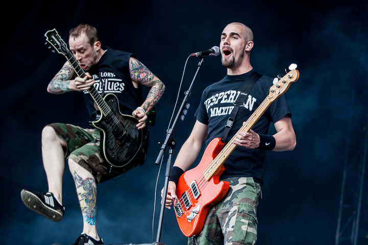 All For Nothing @ Masters@ Rock 2014, picture 6, photographed by Dorien Goetschalckx - FrontView Magazine