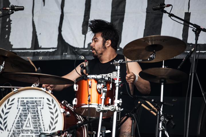 All For Nothing @ Masters@ Rock 2014, picture 8, photographed by Dorien Goetschalckx - FrontView Magazine