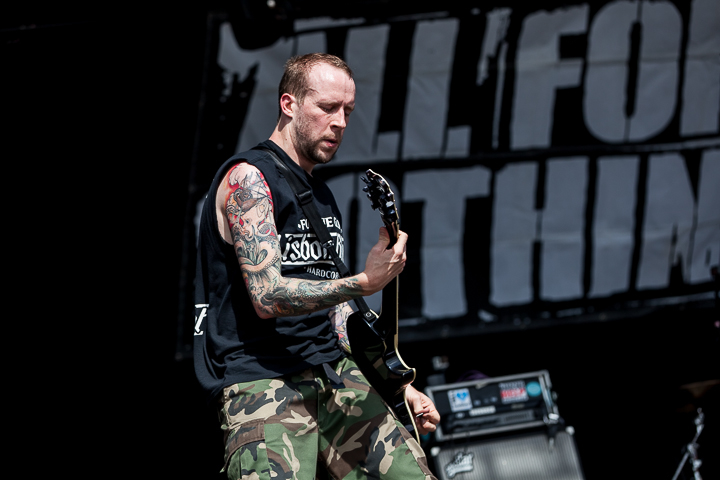 All For Nothing @ Masters@ Rock 2014, picture 11, photographed by Dorien Goetschalckx - FrontView Magazine