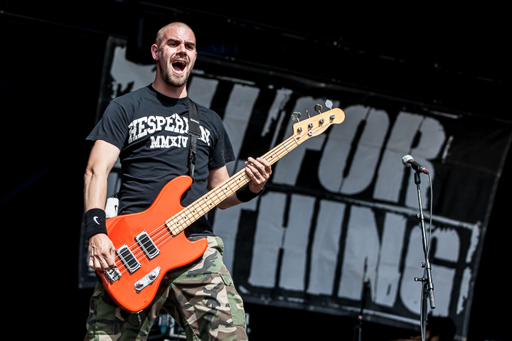 All For Nothing @ Masters@ Rock 2014, picture 12, photographed by Dorien Goetschalckx - FrontView Magazine