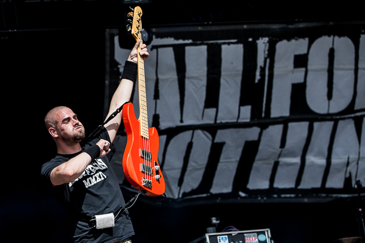All For Nothing @ Masters@ Rock 2014, picture 14, photographed by Dorien Goetschalckx - FrontView Magazine