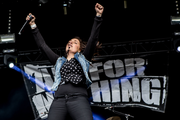 All For Nothing @ Masters@ Rock 2014, picture 17, photographed by Dorien Goetschalckx - FrontView Magazine