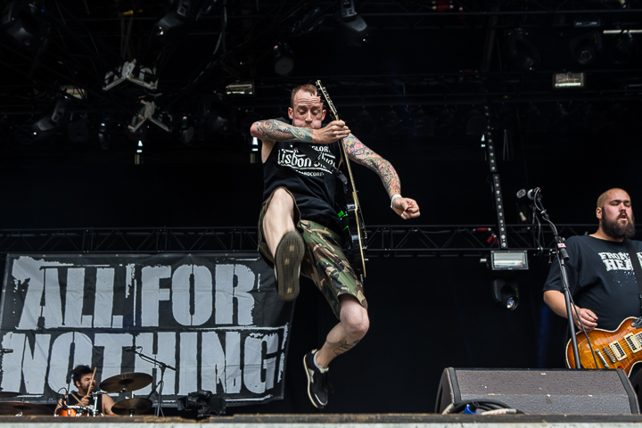 All For Nothing @ Masters@ Rock 2014, picture 26, photographed by Dorien Goetschalckx - FrontView Magazine