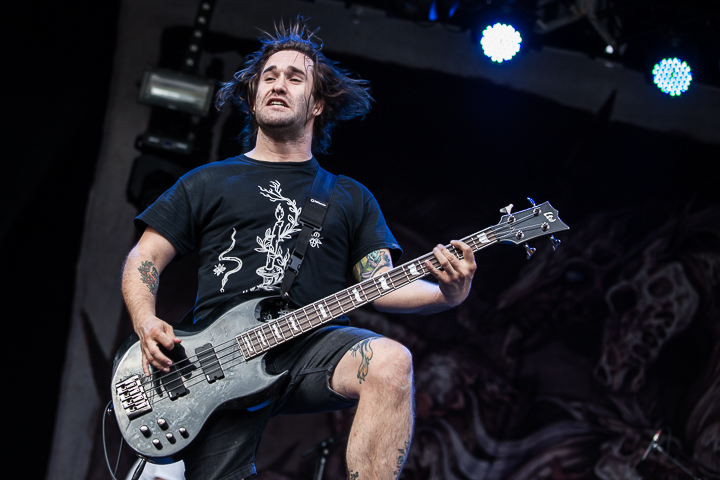 Evergreen Terrace @ Masters@ Rock 2014, picture 8, photographed by Dorien Goetschalckx - FrontView Magazine