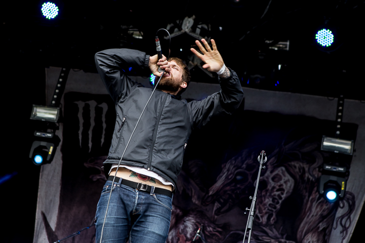 Evergreen Terrace @ Masters@ Rock 2014, picture 16, photographed by Dorien Goetschalckx - FrontView Magazine