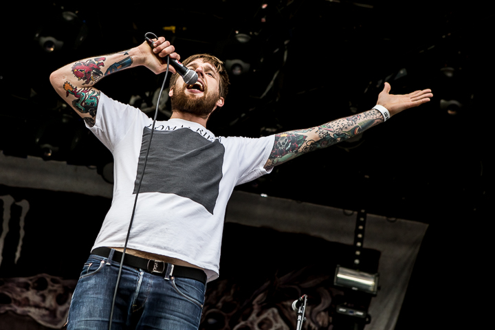 Evergreen Terrace @ Masters@ Rock 2014, picture 18, photographed by Dorien Goetschalckx - FrontView Magazine