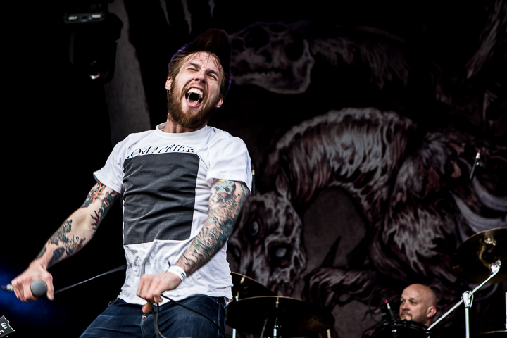 Evergreen Terrace @ Masters@ Rock 2014, picture 20, photographed by Dorien Goetschalckx - FrontView Magazine