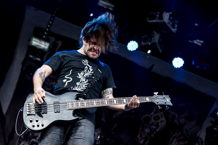 Evergreen Terrace @ Masters@ Rock 2014, picture 21, photographed by Dorien Goetschalckx - FrontView Magazine