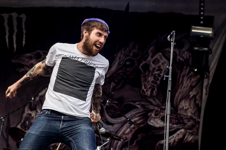 Evergreen Terrace @ Masters@ Rock 2014, picture 24, photographed by Dorien Goetschalckx - FrontView Magazine