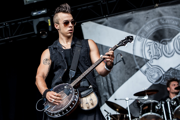 Black Tartan Clan @ Masters@ Rock 2014, picture 2, photographed by Dorien Goetschalckx - FrontView Magazine