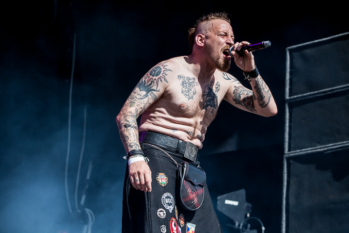 Black Tartan Clan @ Masters@ Rock 2014, picture 3, photographed by Dorien Goetschalckx - FrontView Magazine