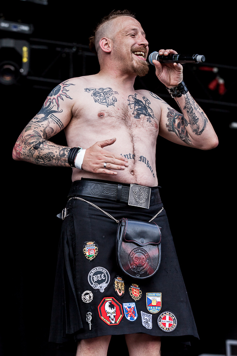 Black Tartan Clan @ Masters@ Rock 2014, picture 5, photographed by Dorien Goetschalckx - FrontView Magazine