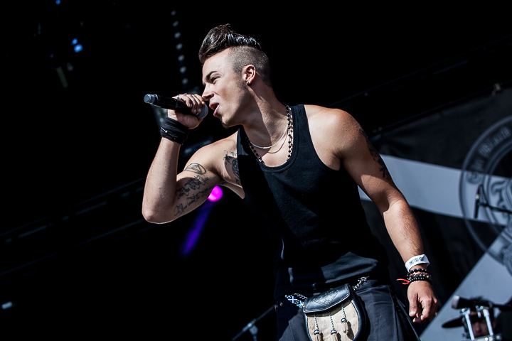 Black Tartan Clan @ Masters@ Rock 2014, picture 6, photographed by Dorien Goetschalckx - FrontView Magazine