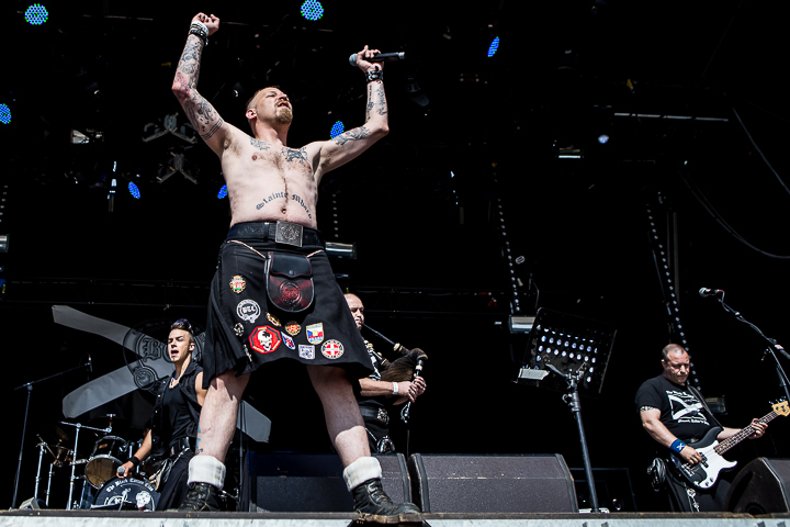 Black Tartan Clan @ Masters@ Rock 2014, picture 11, photographed by Dorien Goetschalckx - FrontView Magazine