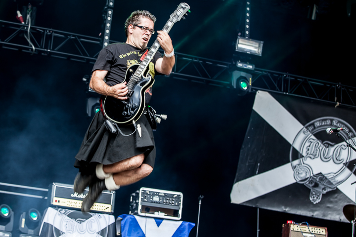 Black Tartan Clan @ Masters@ Rock 2014, picture 16, photographed by Dorien Goetschalckx - FrontView Magazine