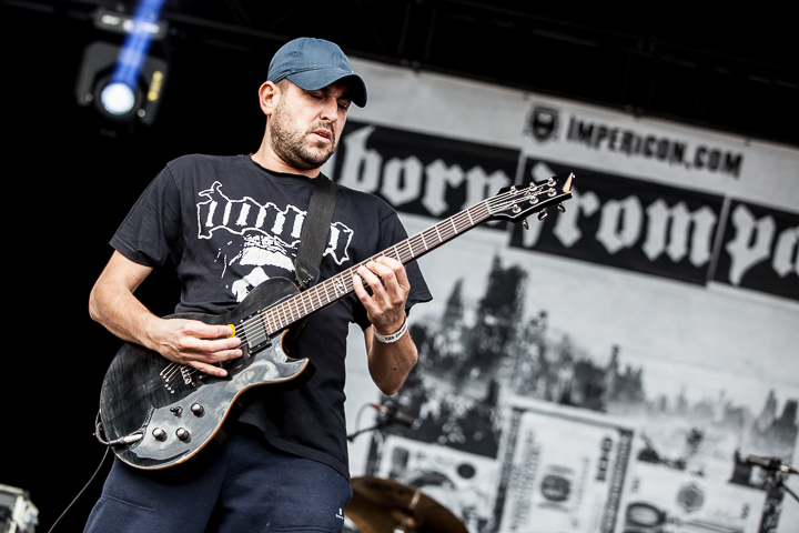 Born From Pain @ Masters@ Rock 2014, picture 2, photographed by Dorien Goetschalckx - FrontView Magazine
