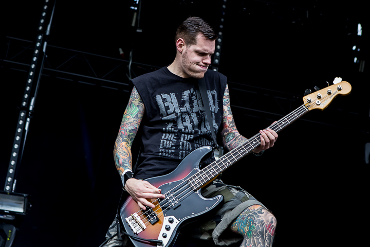 Born From Pain @ Masters@ Rock 2014, picture 10, photographed by Dorien Goetschalckx - FrontView Magazine