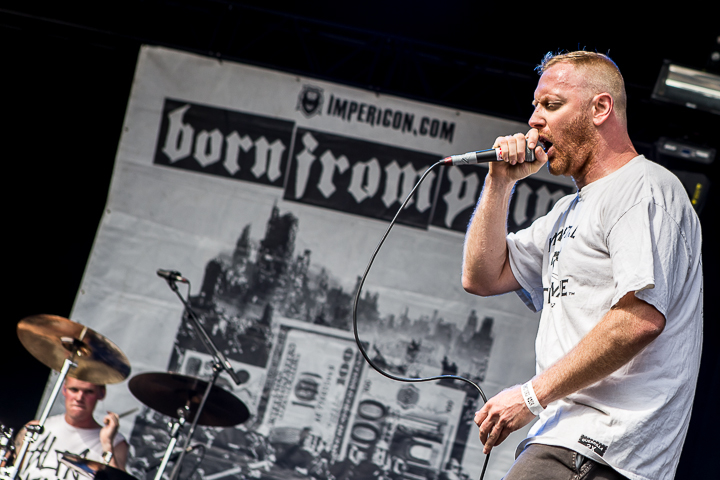 Born From Pain @ Masters@ Rock 2014, picture 11, photographed by Dorien Goetschalckx - FrontView Magazine