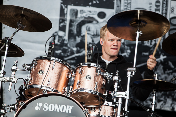 Born From Pain @ Masters@ Rock 2014, picture 12, photographed by Dorien Goetschalckx - FrontView Magazine