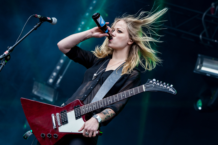 Crucified Barbara @ Masters@ Rock 2014, picture 3, photographed by Dorien Goetschalckx - FrontView Magazine